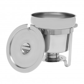 11L Commercial Soup Chafer Chafing Dish Stainless Steel Food Warmer Pot with Lid