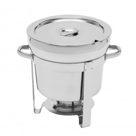 11L Commercial Soup Chafer Chafing Dish Stainless Steel Food Warmer Pot with Lid