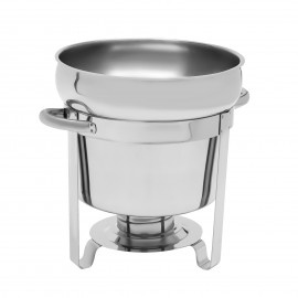 11L Commercial Soup Chafer Chafing Dish Stainless Steel Food Warmer Pot with Lid