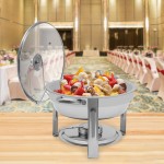 5 Qt Chafing Dish Buffet Set Stainless Steel Round Chafers Buffet Food Warmer