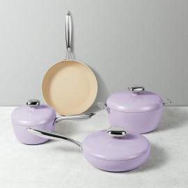 4PCS Macaron Colorway Non-Stick Ceramic Pans - Ultra High Quality, Durable, and Easy-to-Clean Cookware - Perfect for Kitchenware and Cooking Enthusiasts