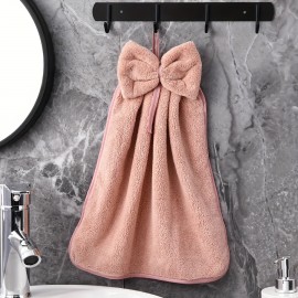 3-Piece Kitchen Towel Set - Absorbent, Quick-Drying, and Lint-Free Bowknot Skirt Pattern Dish Towels for Household Cleaning, Ideal Kitchen Essentials with Easy Care and Stain Resistance