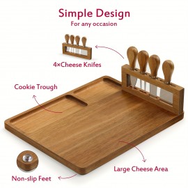 Cheese Tray And Magnetic Knife Holder - 14