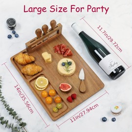 Cheese Tray And Magnetic Knife Holder - 14