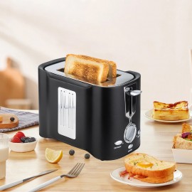 2 Slice Bread Toaster To Make Breakfast Toast Maker 2 Slice Break Toaster Sandwich Maker 7-speed Temperature Adjustment