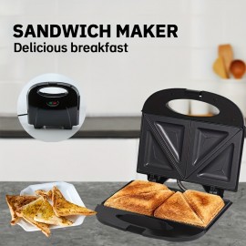 Mini Sanwich Maker, 2-Slice Toaster Breakfast Machine