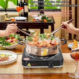 1pc Compact Electric Heater for Cooking & Warming - Portable Heating Element for Tea, Easy-to-Use, Ideal for Home Use