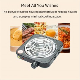 1pc Compact Electric Heater for Cooking & Warming - Portable Heating Element for Tea, Easy-to-Use, Ideal for Home Use