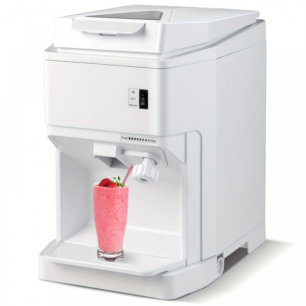 265lbs/hr Electric Snow Cone Maker Machine - Adjustable 460W Ice Crusher Shaver for Home and Commercial Use - Easy to Operate and Clean, Perfect for Parties and Events