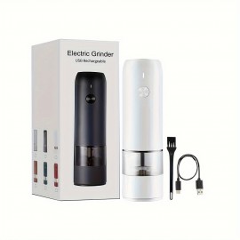 Lectric Salt & Pepper Grinder Set, Battery Powered Household Seasoning Grinder, Portable Handheld Grinder For Kitchen