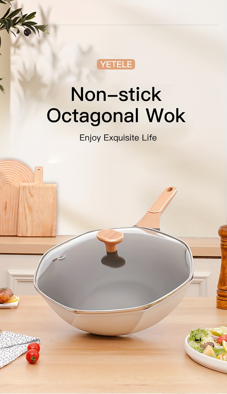   anise non stick wok details 0