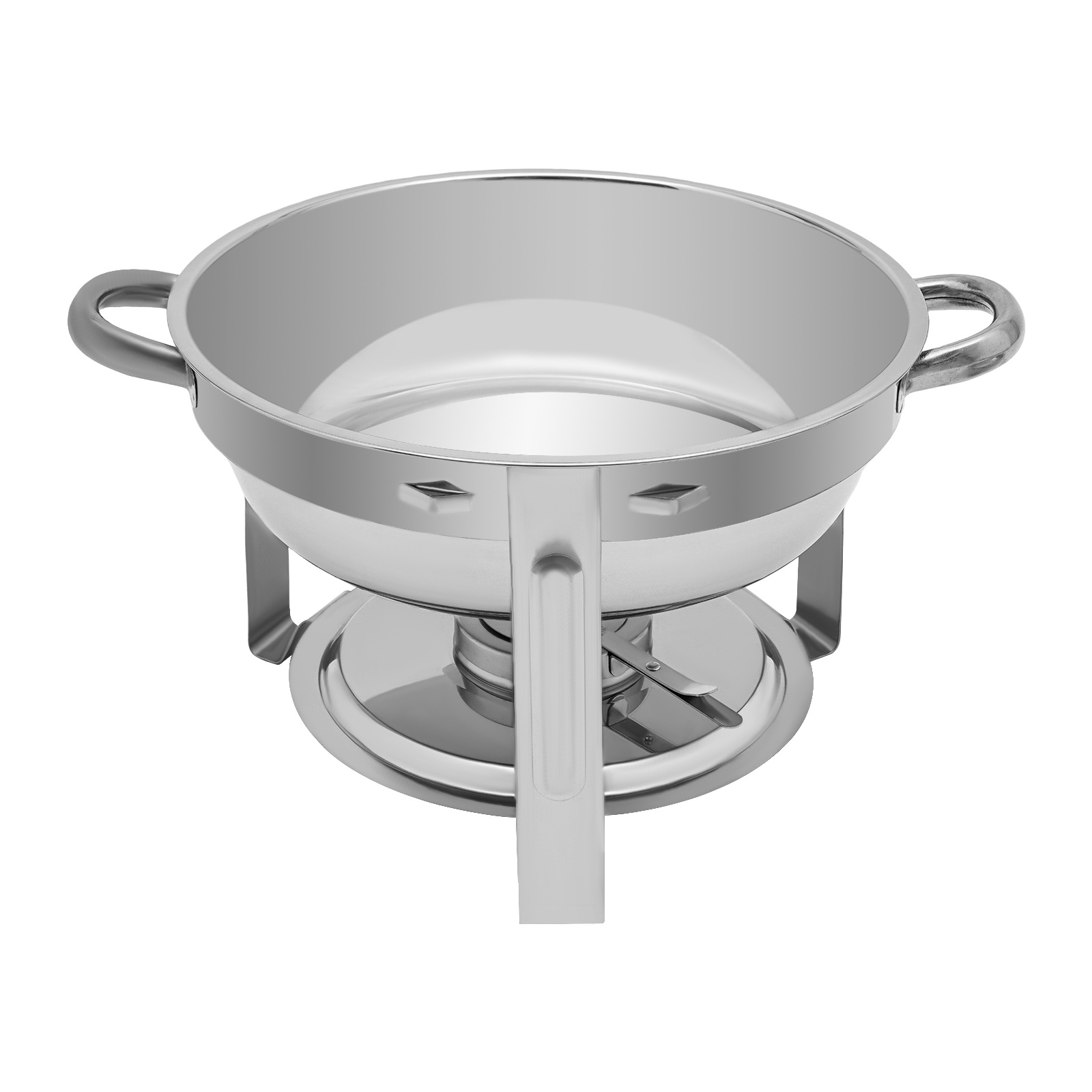 5 qt chafing dish buffet set stainless steel round chafers buffet food warmer details 6