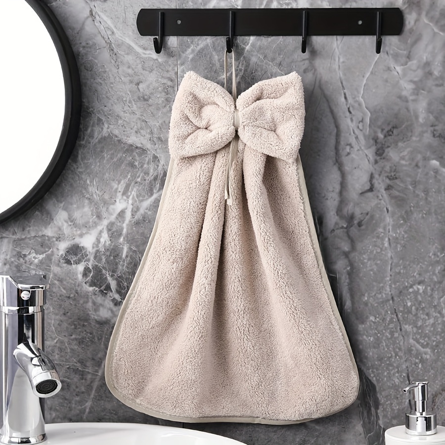 3pcs kitchen towel set bowknot skirt pattern tableware cleaning cloth absorbent quick drying dish towel for household cleaning ideal kitchen essentials details 4