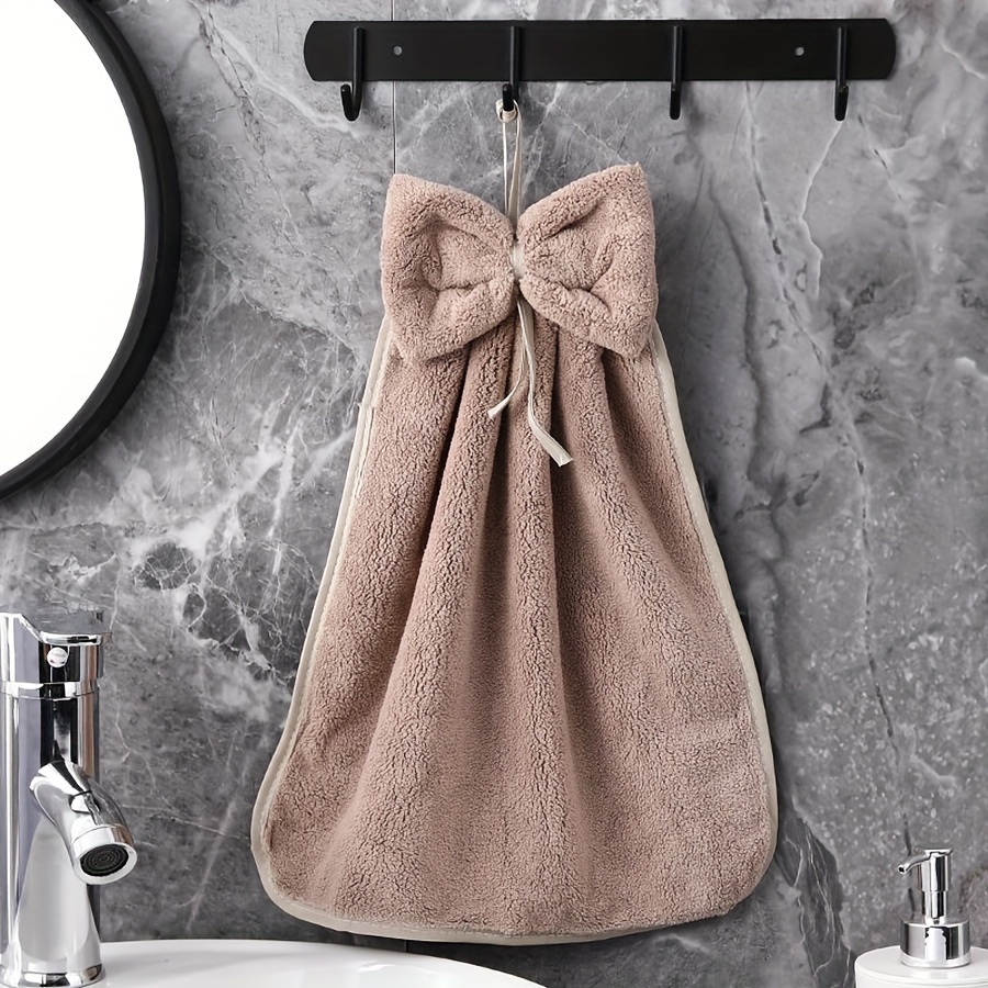 3pcs kitchen towel set bowknot skirt pattern tableware cleaning cloth absorbent quick drying dish towel for household cleaning ideal kitchen essentials details 6