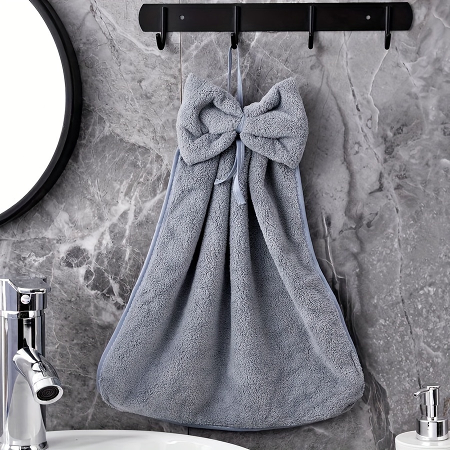 3pcs kitchen towel set bowknot skirt pattern tableware cleaning cloth absorbent quick drying dish towel for household cleaning ideal kitchen essentials details 7