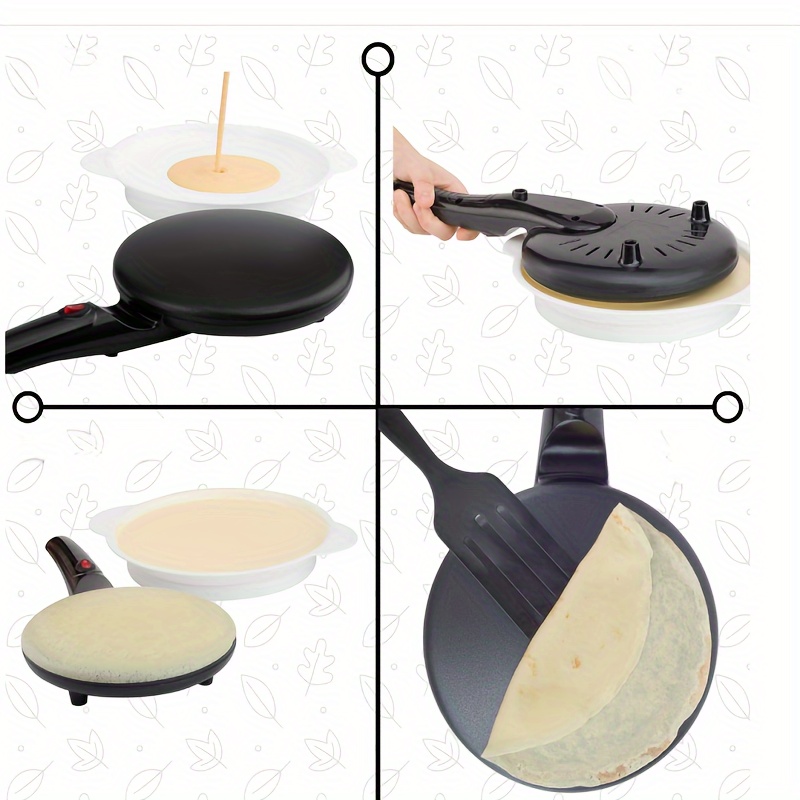 pancake machine home electric baking pan mini pancake machine spring pancake machine automatic   muffin machine   chicken burrito details 4