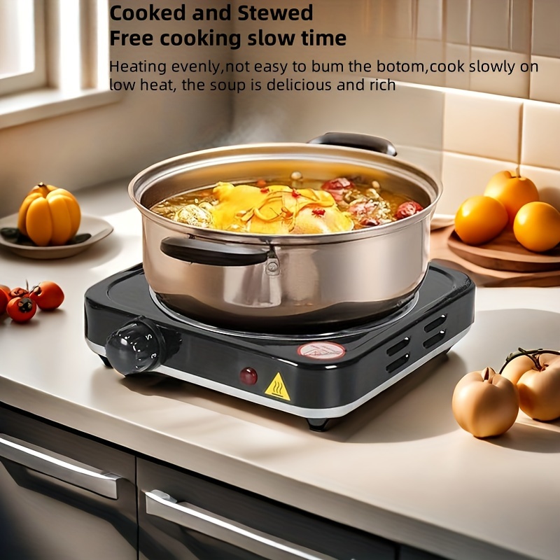 1000w portable household electric stove 5 speed adjustable temperature control cooking stove suitable for family dormitory camping cooking details 3